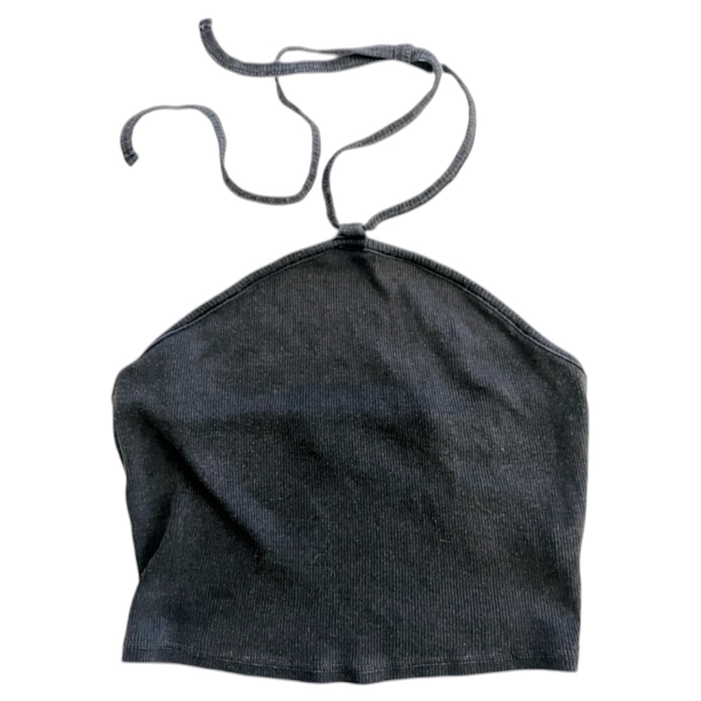 Ecote Grey Halter Top
